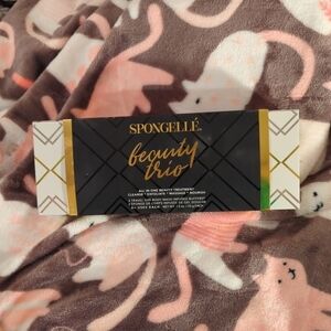 Spongelle Beauty Trio Set of 3 Travel Size Body Wash Infused Buffers NEW